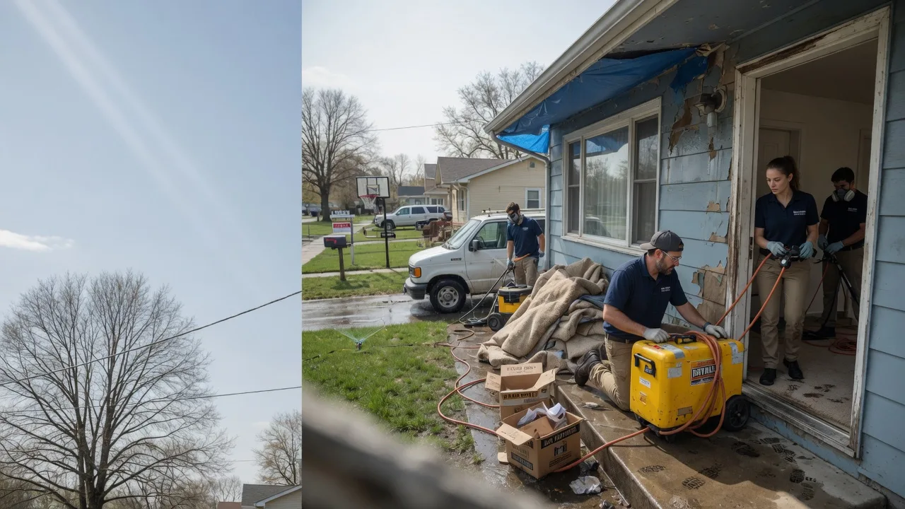 Basement Flood Cleanup in Elnora, IN near me